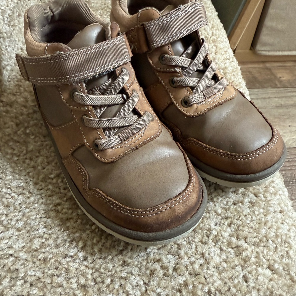 Stride Rite Brown Boots Boys Braxton